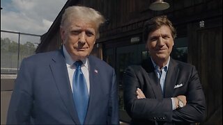 Tucker Carlson Interviews Donald Trump on Debate Night