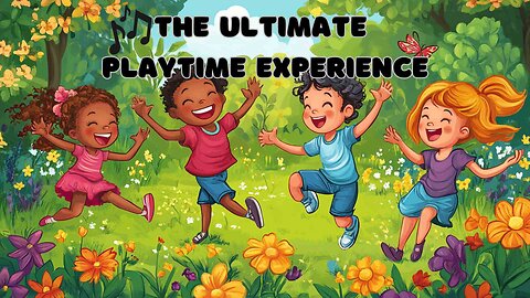 Sunshine Playtime: Dance Along with This Magical Children's Animated Music Video