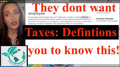 Taxes: They don't want you to know- Definitions