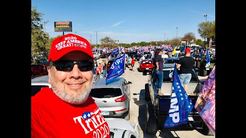 San Antonio Combined Trump Train - Nov 1st - Full length video