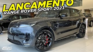 NOVO RANGE ROVER SPORT 3.0 TURBO DIESEL 2023 HUMILHA OS RIVAIS COM MUITO LUXO E CAPACIDADE OFF-ROAD