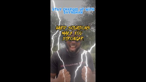 Stronger #dayodman #hard #toughtimes #eeyayyahh #motivation