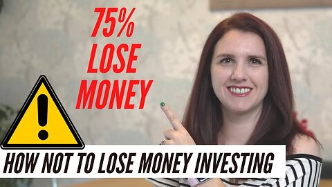 WHY People LOSE MONEY In The Stock Market (How to avoid it)