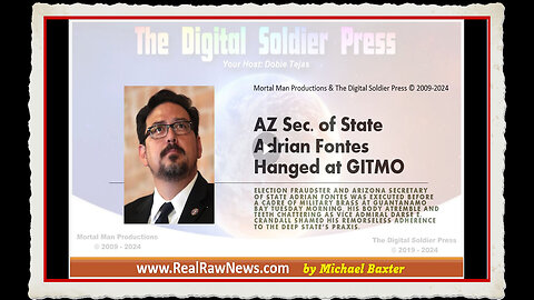 Arizona Secretary of State Adrian Fontes Hanged at GITMO