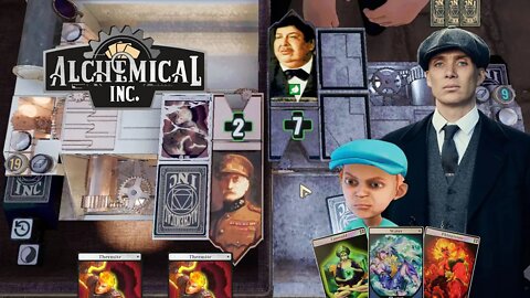 Alchemical INC. - Playing Cards In a Steampunk Peaky Blinders World