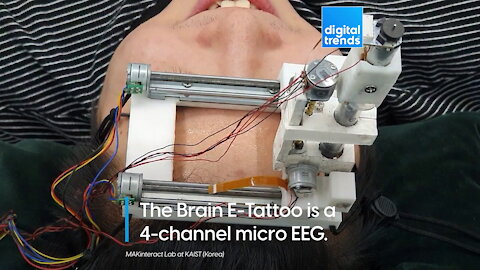 A Tattoo That Monitors Brain Waves