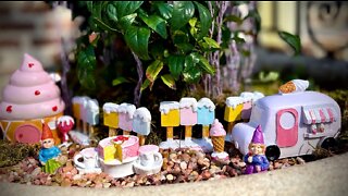 Create a miniature fairy garden for Valentines Day on a budget