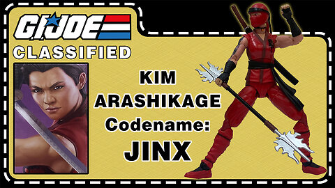 Kim "Jinx" Arashikage - G.I. Joe Classified 124 - Unboxing & Review