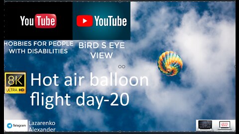 Hot air balloon flight day 20