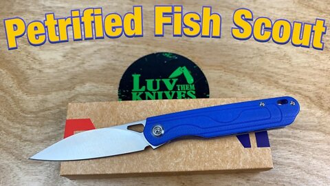 Petrified Fish PFE02 Scout front flipper /includes disassembly / budget lightweight discreet carry !