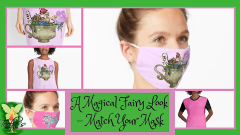 A Magical Fairy Look – Match Your Mask