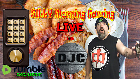SILLY MORNING GAMING - Live With DJC - Playing INTELLIVISION