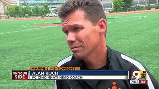 FC Cincinnati playing New York Red Bulls