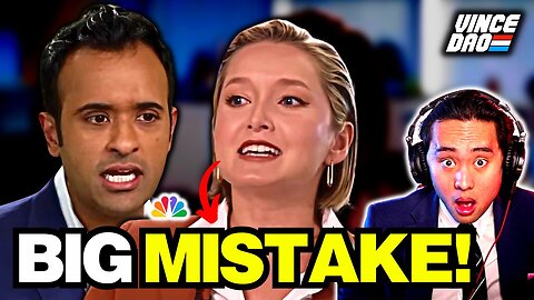 NBC Reporter FAILS After CONFRONTING Vivek Ramaswamy On White Supremacy!