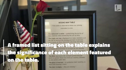 Chick-fil-A Pays Tribute to Fallen Servicemen with 'Missing Man Table'