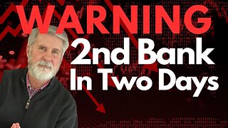 Another Massive Bank Facing Collapse - Get Your Money Out Now