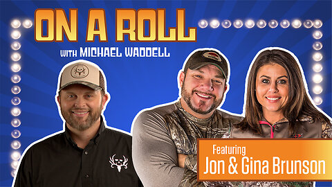 Jon and Gina Brunson Draw an Elk - On a Roll with Michael Waddell