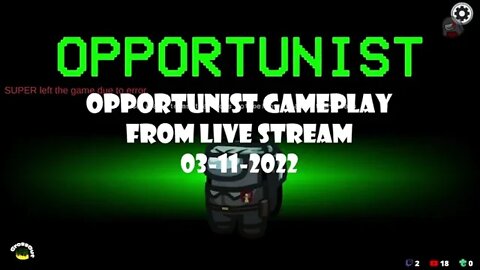 Opportunist Role Gameplay - Town Of Host