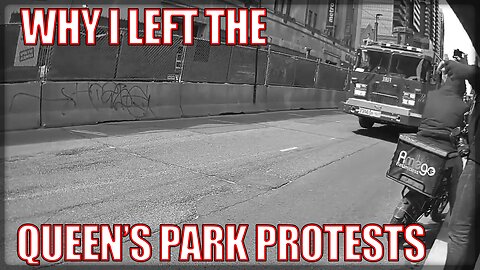 Why I Left the Queen's Park Protests