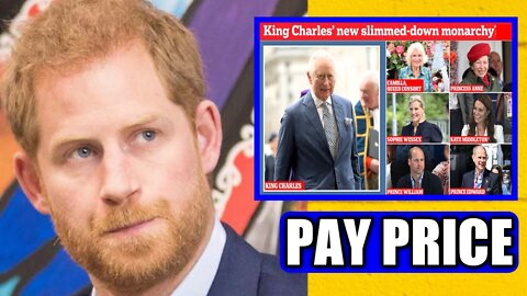 Harry RAGE WITH MADNESS As King Charles Finally CUT HIM OUT From Line Of Succession & SEIZE TITLES