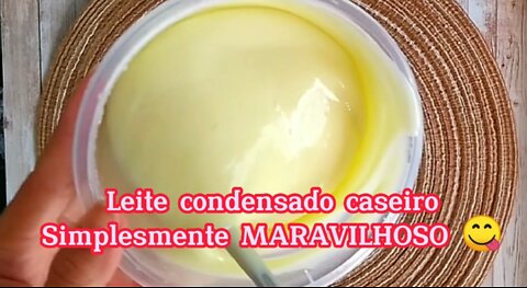 Homemade condensed milk identical to the supermarket, with just 3 ingredients