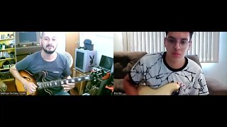 Limpando o som das notas na guitarra - Aula On Line