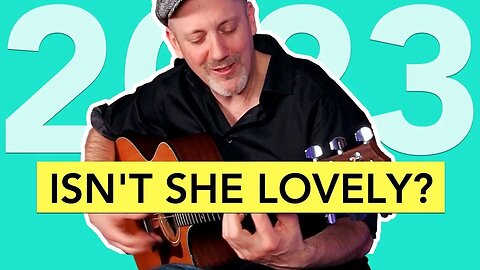 "Isn't She Lovely" - Fingerstyle Guitar - Adam Rafferty (Stevie Wonder)