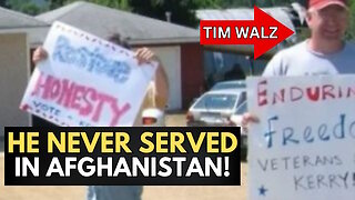 Tim Walz's MILITARY SERVICE SCANDAL Revealed