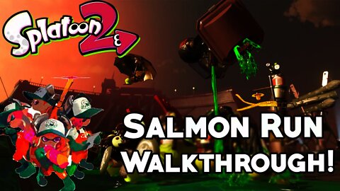 Splatoon 2 Salmon Run Walkthrough (130% Difficulty) - How Salmon Run Works, Bonuses, Bosses, & More!