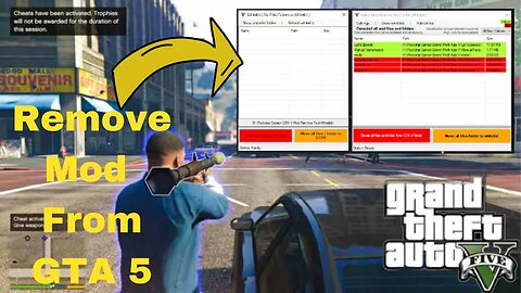 HOW TO REMOVE MOD FROM GTA 5 | UNINSTALL MOD TRICKS | GTA 5 MOD | EASY UNINSTALL MOD IN GTA 5