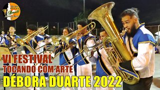 BANDA MARCIAL DÉBORA DUARTE 2022 NO VI FESTIVAL TOCANDO COM ARTE 2022 - JOÃO PESSOA-PB.