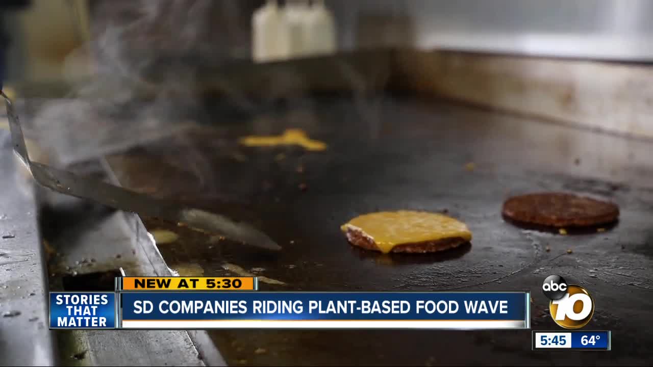 San Diego companies riding plant-based food wave
