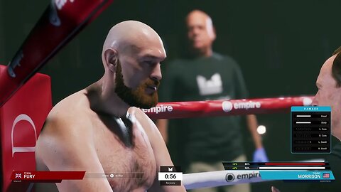 Undisputed Boxing Online Unranked Gameplay Tommy Morrison vs Tyson Fury 3