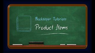 Product Items - Tutorial