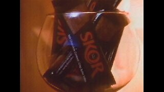 SKOR Candy Bar Classic "Indulgence You Can Trust" 1986 TV Ad