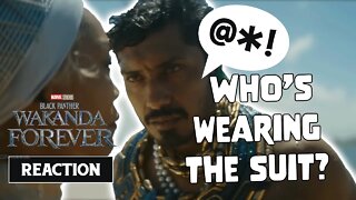 Black Panther Wakanda Forever Trailer Reaction | Harsh Language