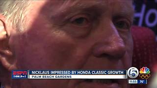 Jack Nicklaus Impressed by Honda Classic