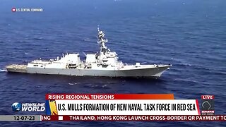 U.S. mulls formation of new naval task force in Red Sea