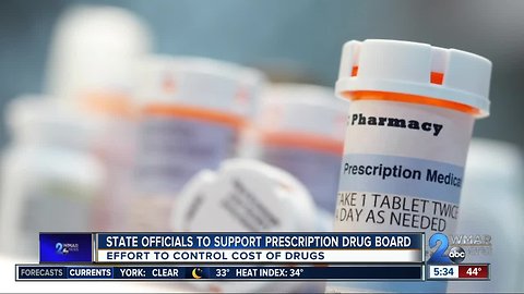 State officials to support effort to control rising costs of prescription drugs