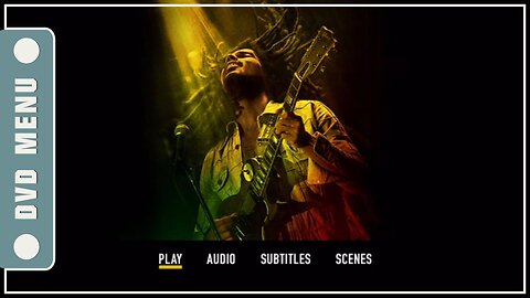 Bob Marley: One Love - DVD Menu