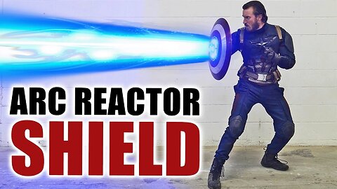 Captain America ARC REACTOR SHIELD in REAL LIFE!