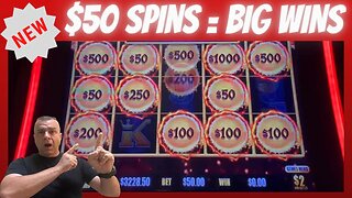 💥$50 Spins = BIG WINS! Dragon Link High Limit Betting & Winning at Cosmopolitan💥
