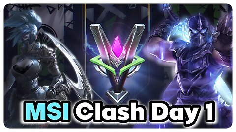 MSI Clash - Day 1 | League of Legends