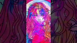 🎨 starseed souls Incarnating visual digital art #artwork #nftarttalk #woman #animation 🎥🎶🧘🏽‍♂️