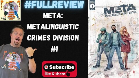 Meta: Metalinguistic Crimes Division #1 Scout Comics #FullReview Comic Book Review Sarava,Freitasg