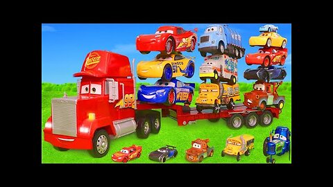 A Truck delivers Toy Vehicles!