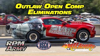 Outlaw Drag Racing Open Comp Eliminations OSCA at Kil Kare Raceway