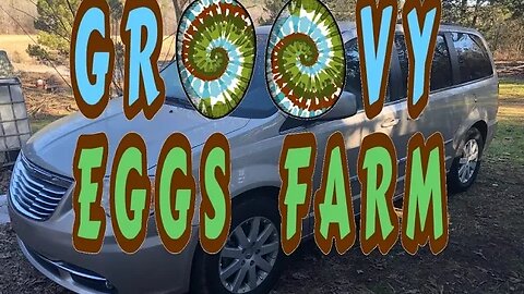 A NEW (to me) MINIVAN | NEW Groovy Eggs MERCH | 2013 Chrysler Town & Country Minivan Is Mine, BUT...