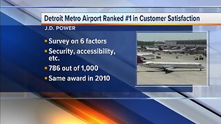 Detroit Metro Airport ranks best in