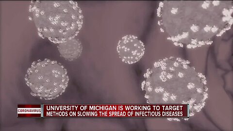 University of Michigan is working to target methods on slowing the spread of infectious diseases